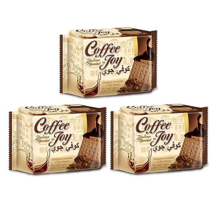 بیسکوییت کافی جوی طعم قهوه -45 گرم  بسته 3 عددی